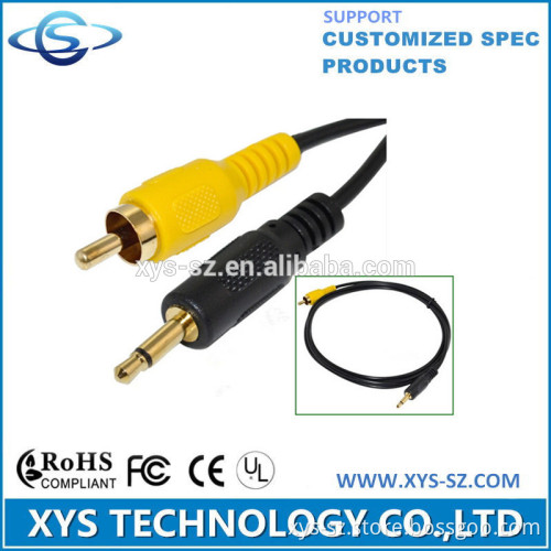 Best Selling 3.5mm mono plug to rca jack